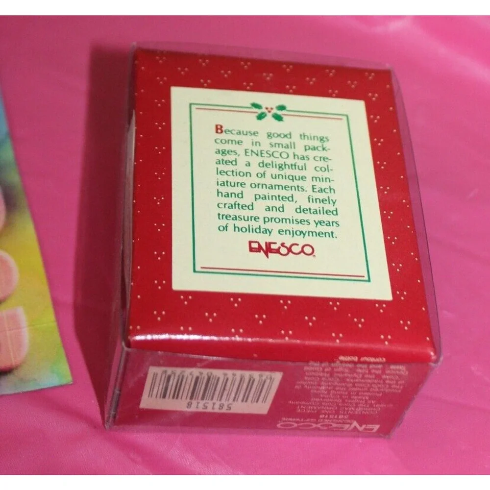 Enesco Coca Cola Sign Of Good Taste Vintage Holiday Christmas Ornament 1992